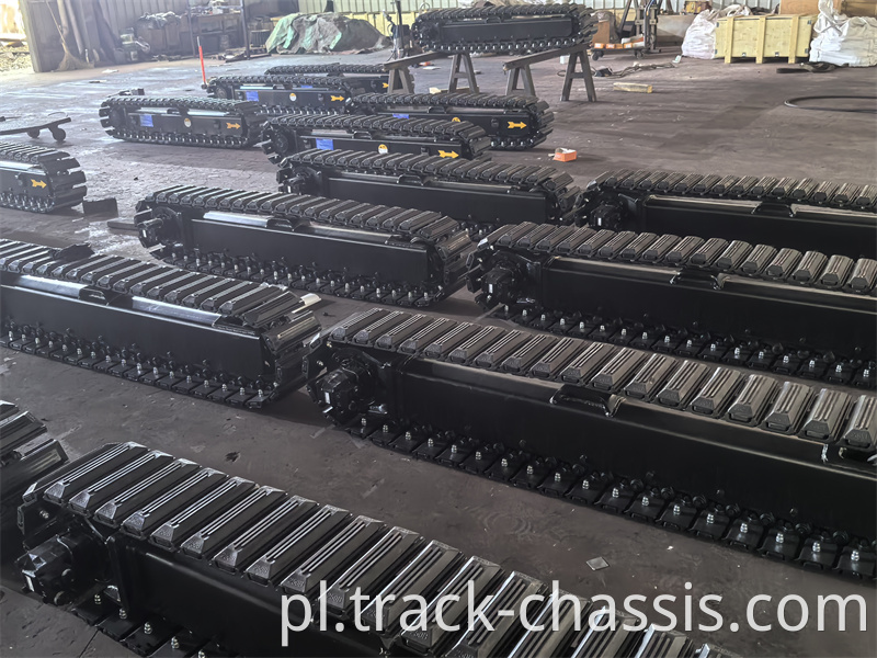 Podwozie z gumowymi gąsienicami Rubber Track Chassis